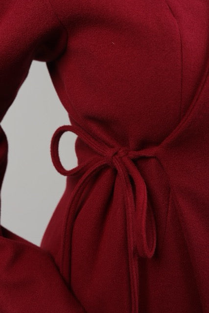 Merek Signature Jacket in Burgundy